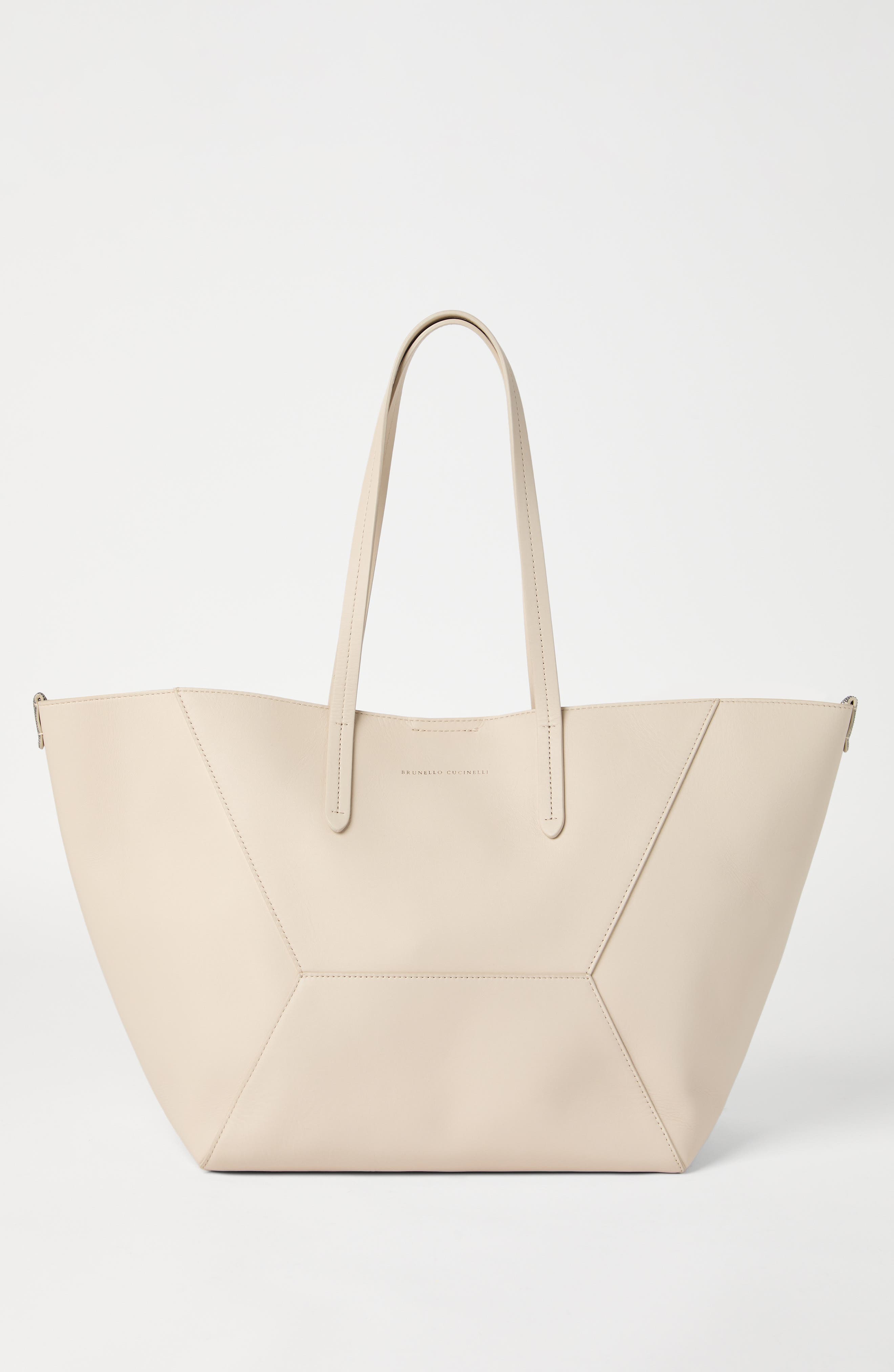 Brunello Cucinelli Calfskin BC Duo bag, Alternate, color, 