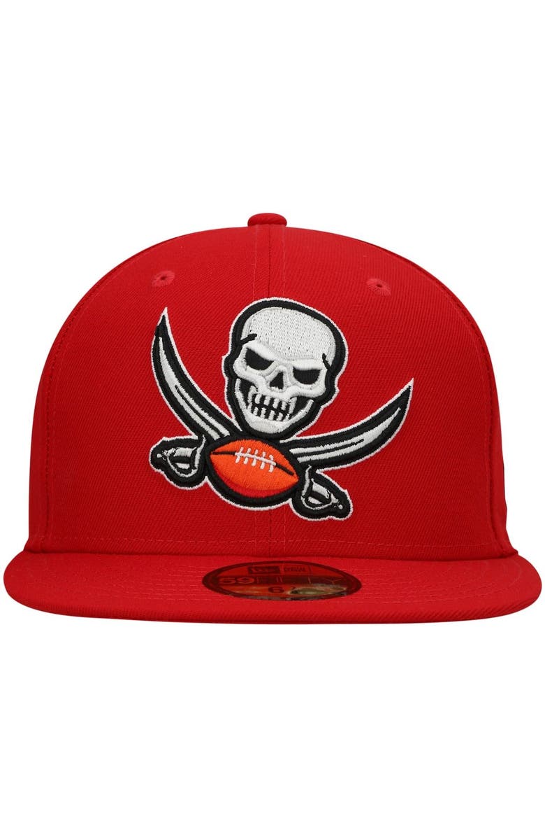 New Era Men's New Era Red Tampa Bay Buccaneers Elemental 59FIFTY Fitted Hat, Alternate, color, 