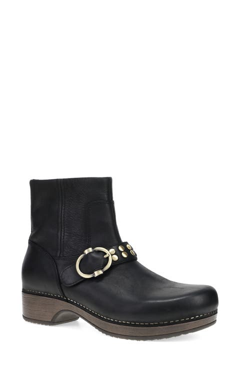 Baylin Leather Bootie