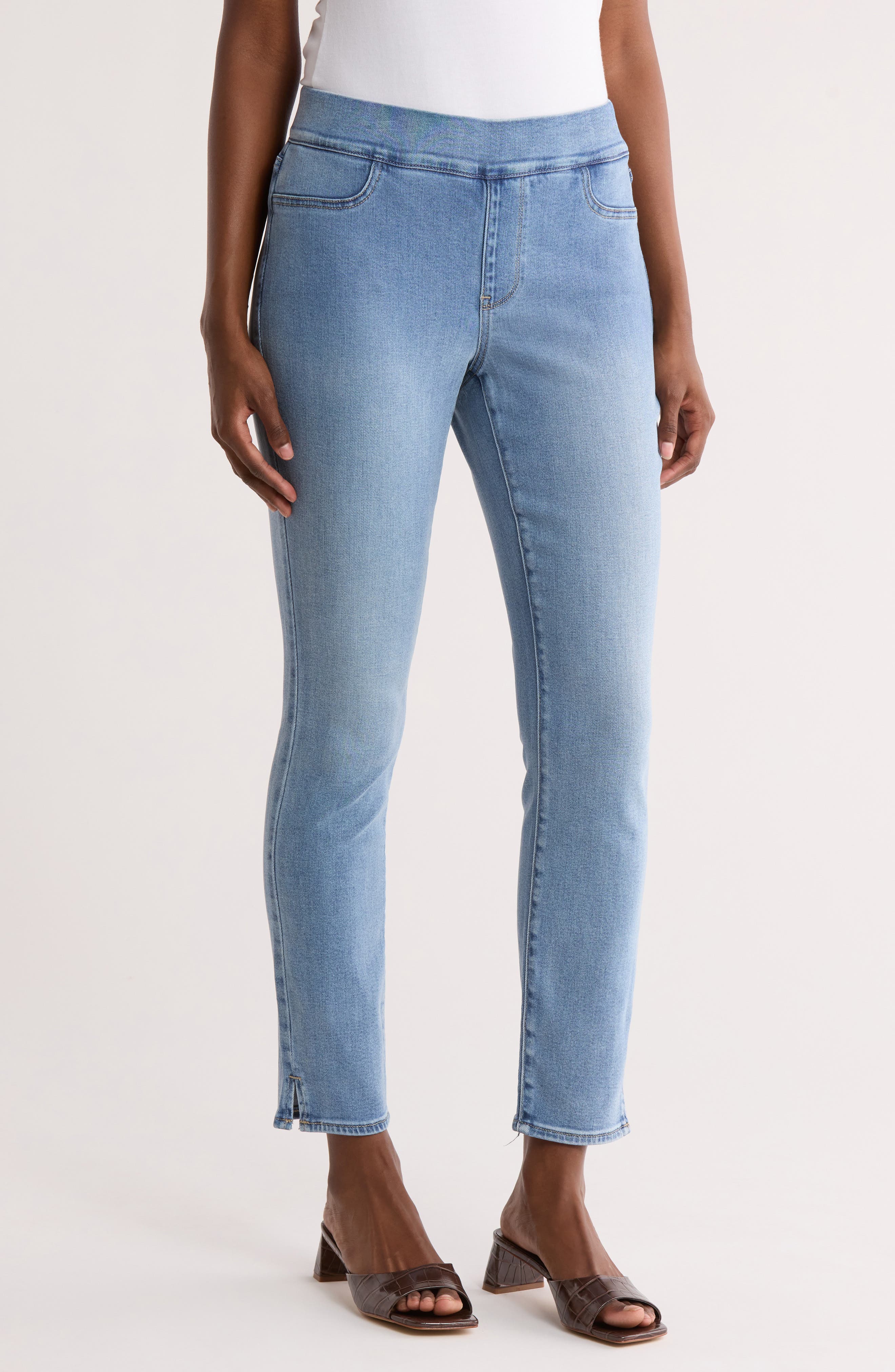 NYDJ Alina Pull-On Soft Contour Denim Legging Jeans