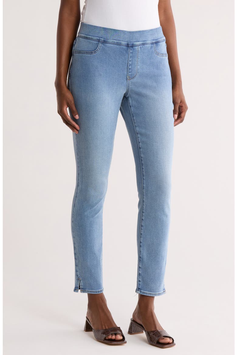 Alina Pull-On Soft Contour Denim Legging Jeans, Main, color, BLUE VALLEY