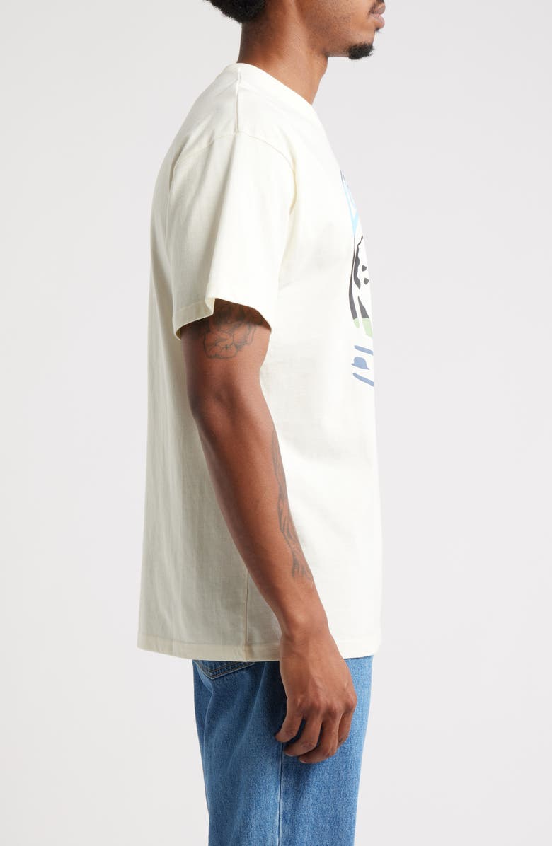 Billionaire Boys Club Helmet Graphic T-Shirt, Alternate, color, Winter White