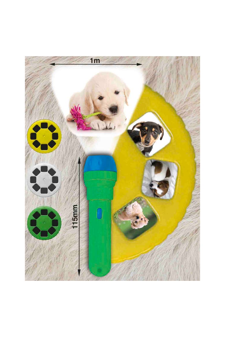 Puppies Torch and Projector, Ages 3+, Alternate, color, Multicolored