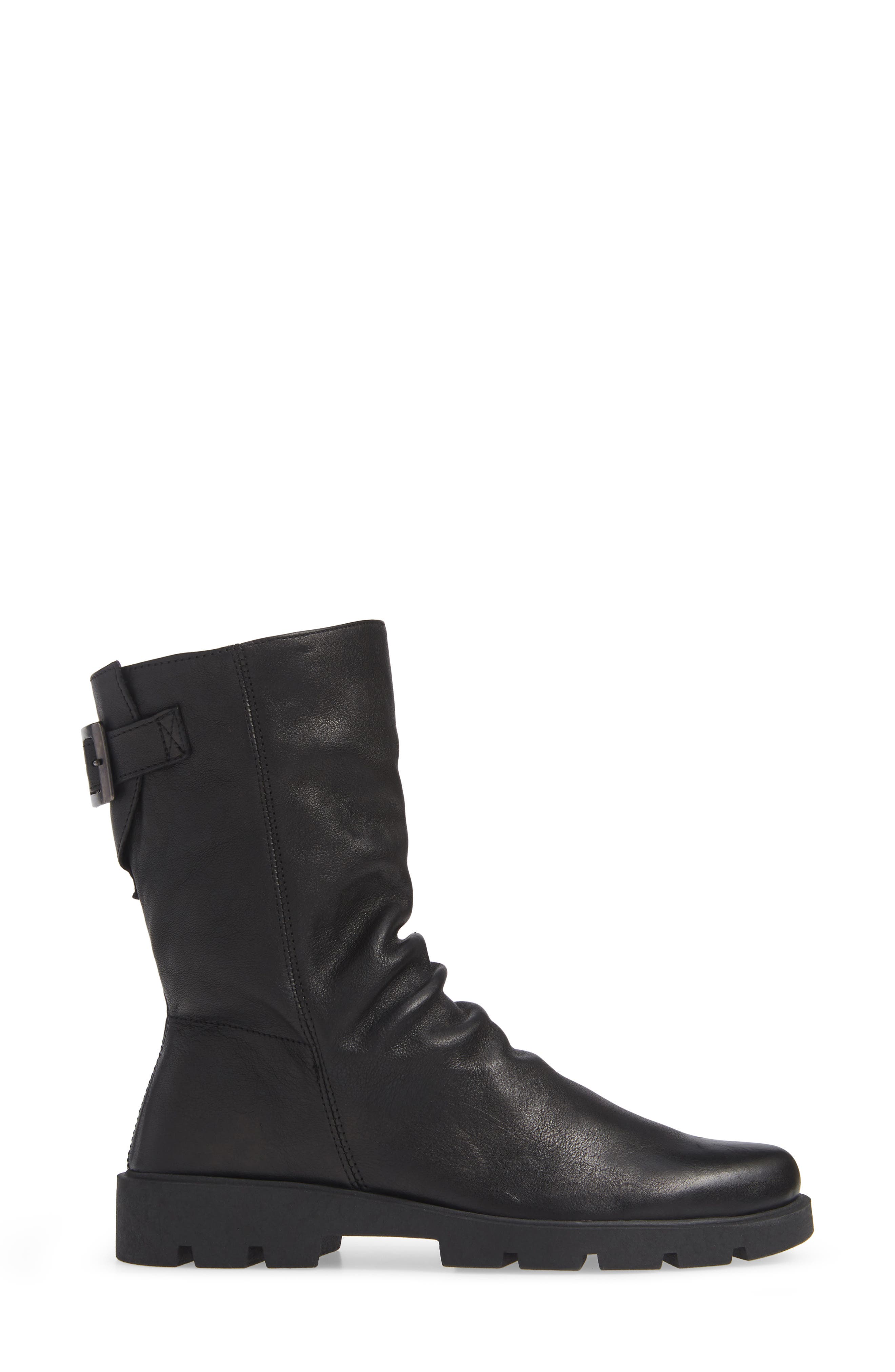 Movin Up Bootie, Alternate, color, BLACK LEATHER