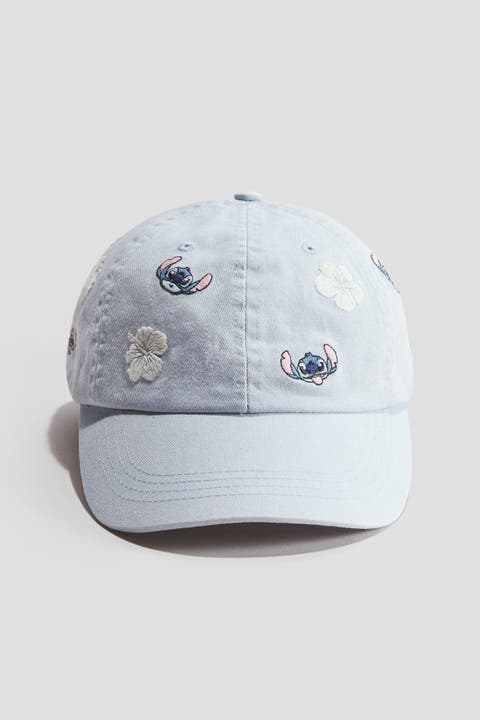 Motif-detail Twill Cap