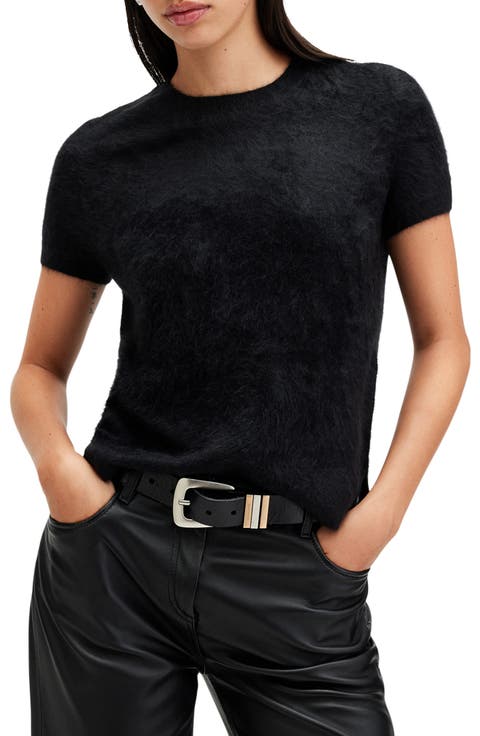 Rebel Short Sleeve Cashmere Sweater