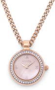 INVICTA Mini Watch Pendant Necklace, 22.5mm