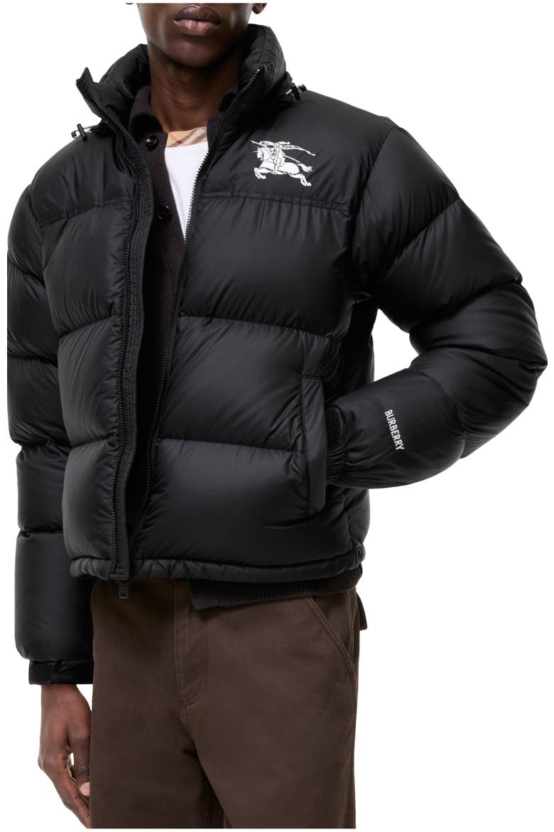 Highlands Puffer Jacket, Main, color, Black