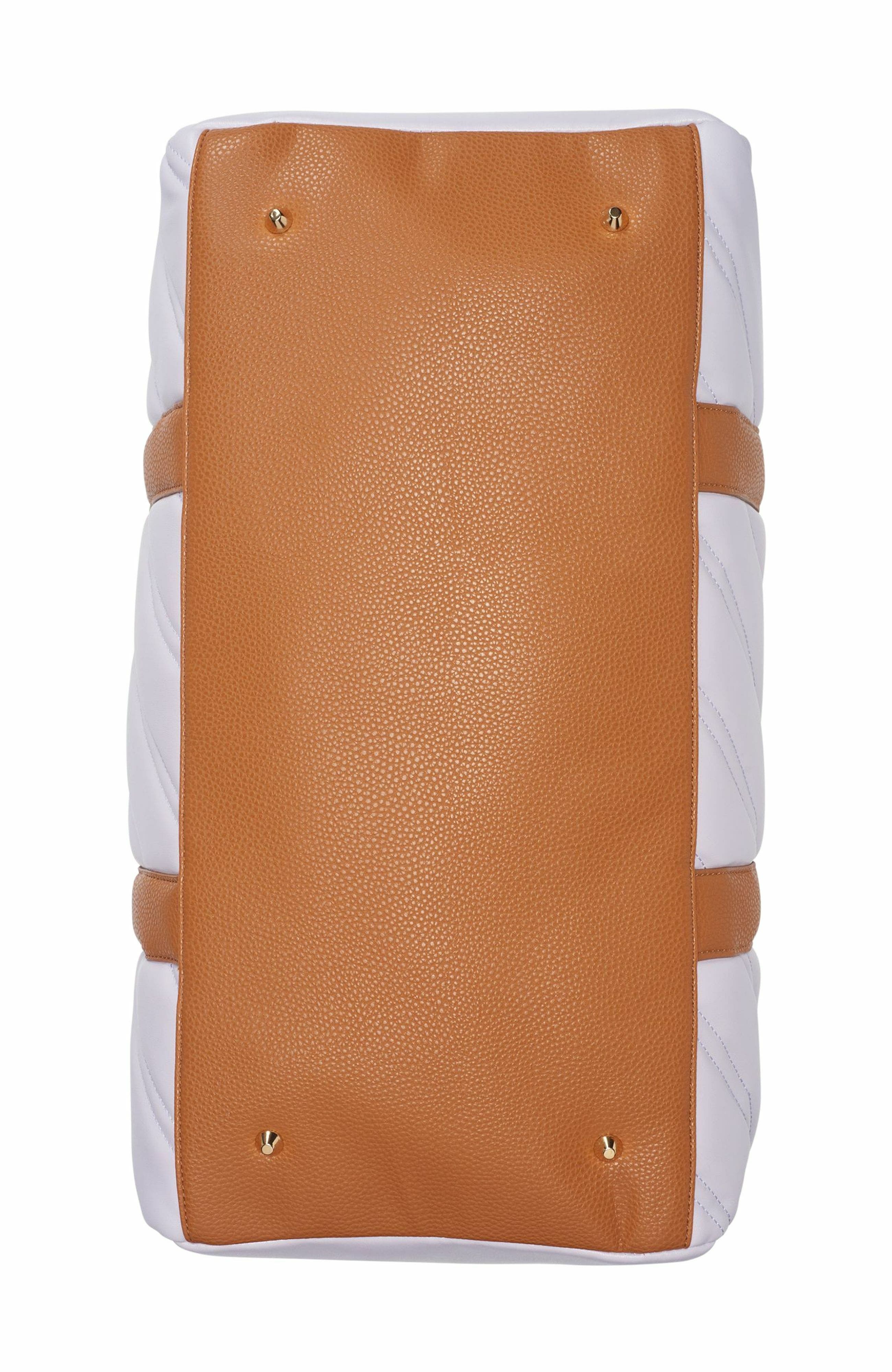 DKNY Bias Duffel Bag, Alternate, color, 