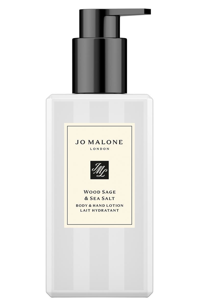 Jo Malone London<sup>™</sup> Wood Sage & Sea Salt Body & Hand Lotion, Main, color, 