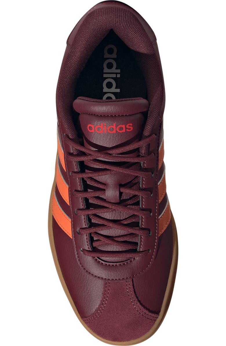 adidas VL Court Bold Sneaker, Alternate, color, Maroon/ Orange/ Ruby