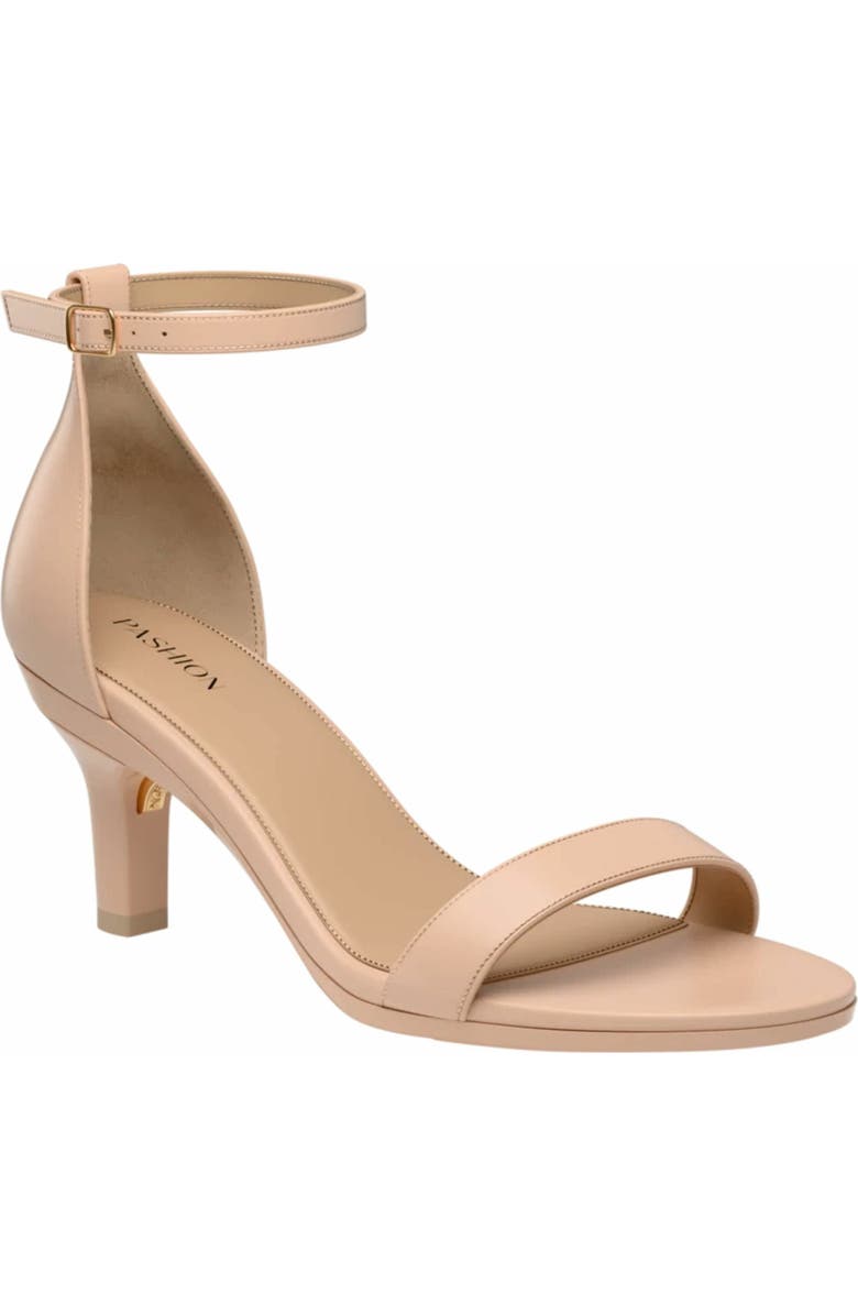 Pashion Footwear The Pashionista 3" Stiletto Heel, Main, color, Sand Leather