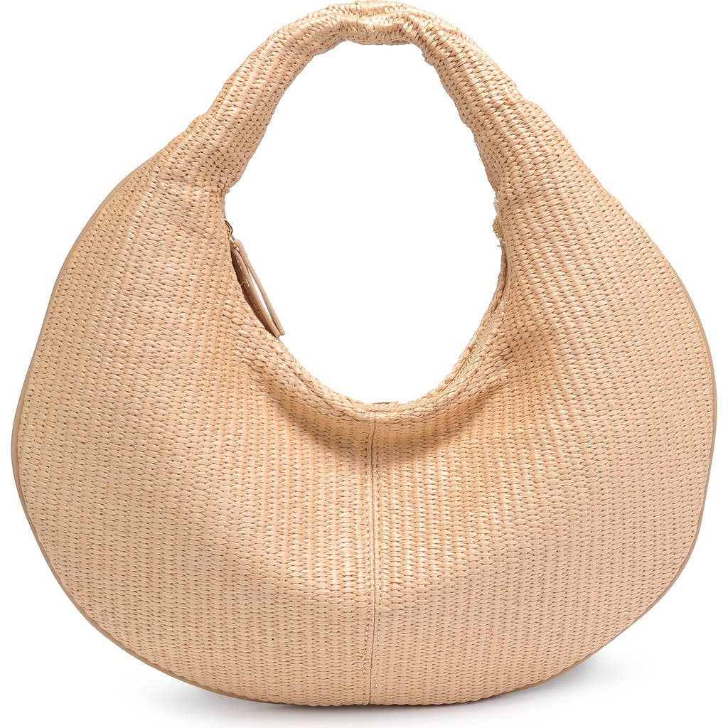 Moda Luxe Farrah Straw Hobo Bag