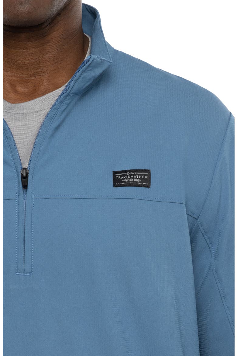 Wanderlust Quarter Zip Pullover, Alternate, color, COPEN BLUE