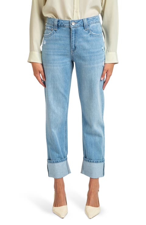 Low Rise Loose Straight Leg Jeans