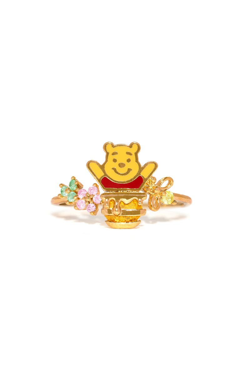 Girls Crew x Disney Silly Old Bear Ring, Main, color, Gold