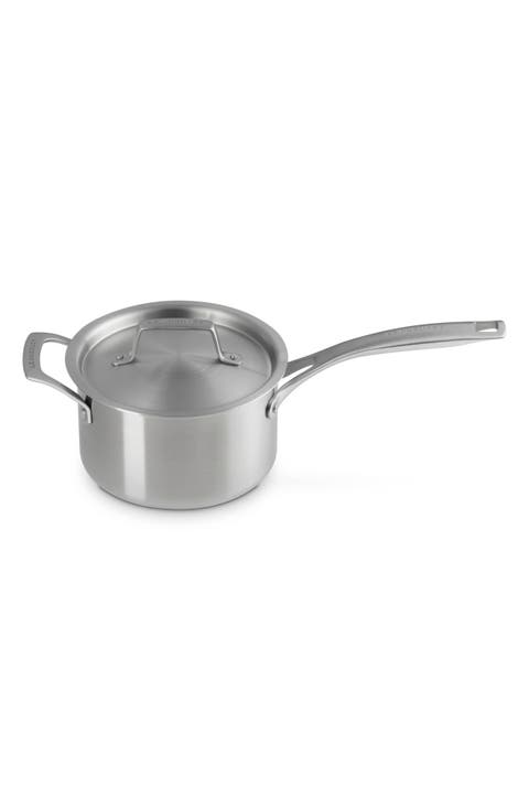 3-Quart Essential Stainless Steel Saucepan