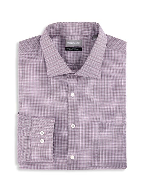 Big & Tall Performance Plaid Dress Shirt