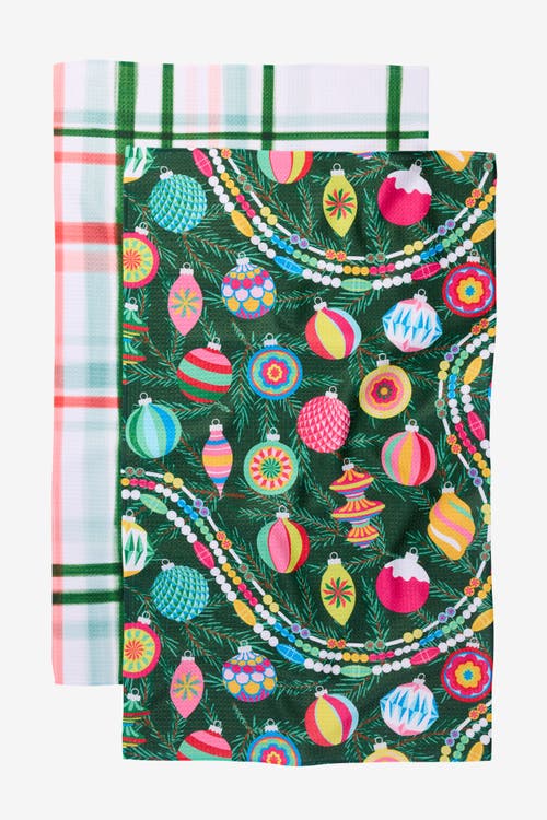 Geometry Kitchen Tea Towel Set In Multi