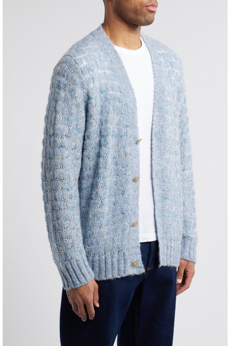 Raga Embroidered Cardigan, Alternate, color, BLUE