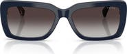 Ralph Lauren 56mm Rectangular Sunglasses