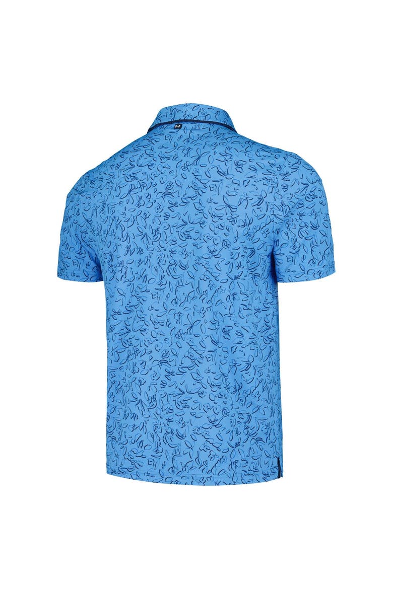 Men's Under Armour Royal THE PLAYERS Iso-Chill Floral Polo, Alternate, color, Royal