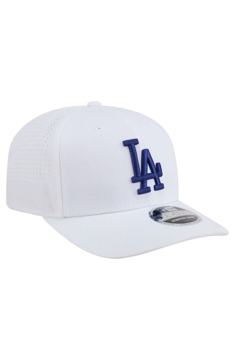 New Era Men's New Era White Los Angeles Dodgers COOLERA 9SEVENTY Adjustable Hat, Alternate, color, 