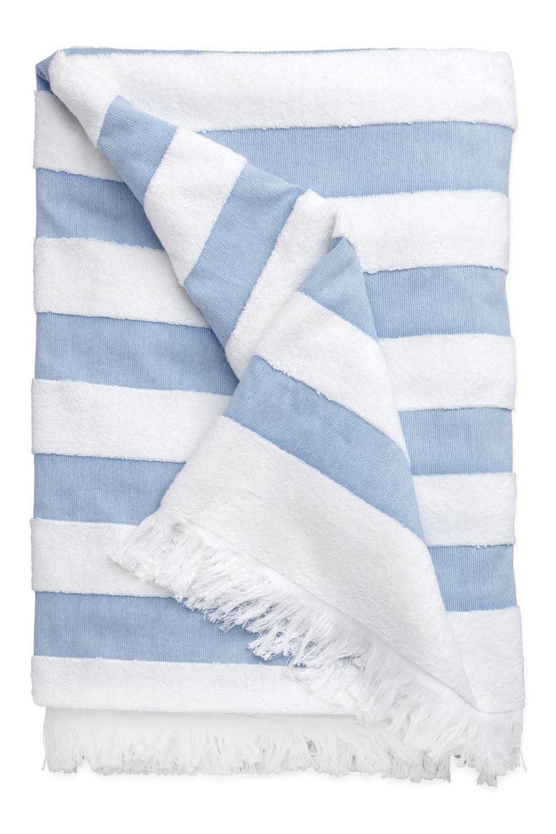 Amado Beach Towel, Main, color, OCEAN