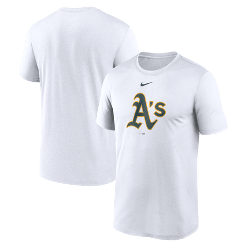 Men's Nike White Athletics New Legend Dri-FIT T-Shirt