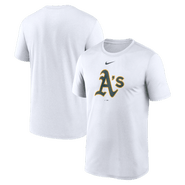 Nike Men's Nike White Athletics New Legend Dri-FIT T-Shirt