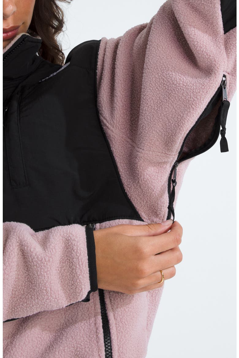 Retro Denali Jacket, Alternate, color, METAL PINK TNF BLACK
