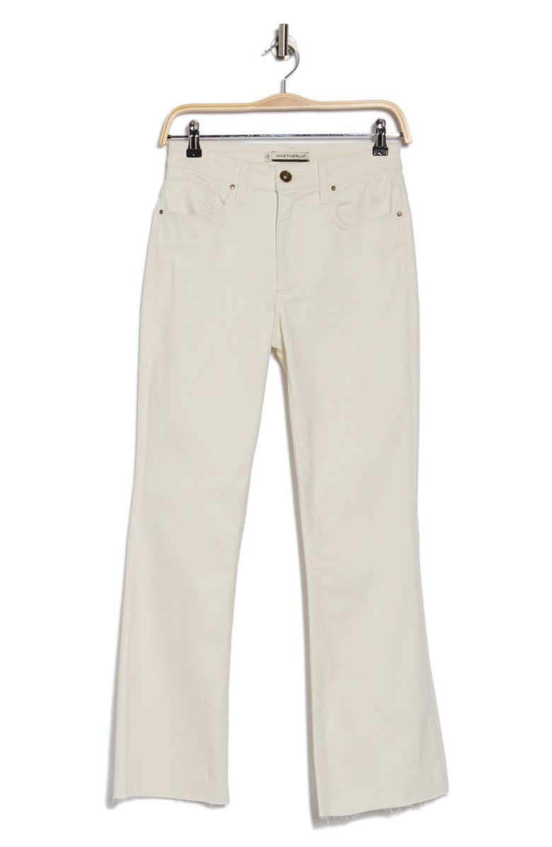Whetherly Beverly High Waist Ankle Flare Leg Jeans, Alternate, color, 