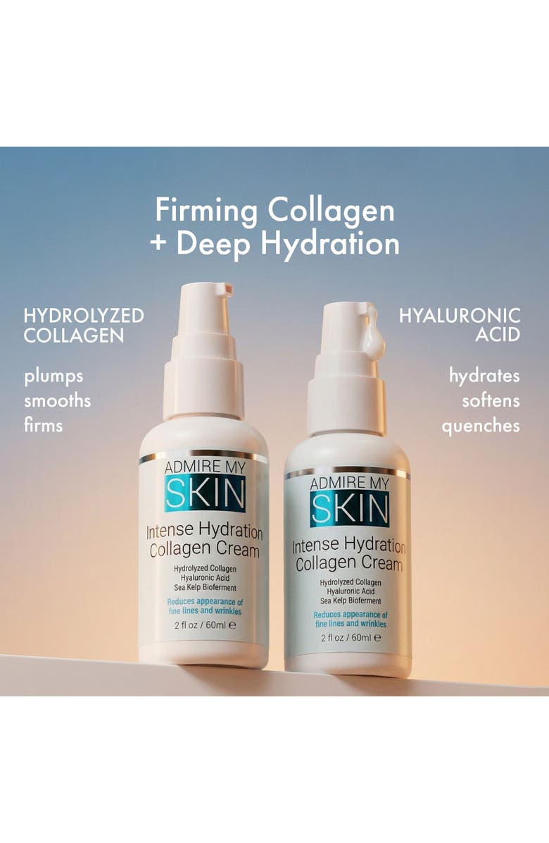 Admire My Skin Intense Hydration Collagen Cream, Alternate, color, Clear
