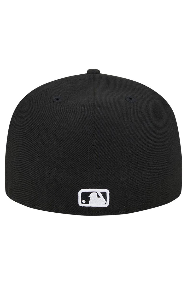New Era Men's New Era Black Washington Nationals Logo 59FIFTY Fitted Hat, Alternate, color, 