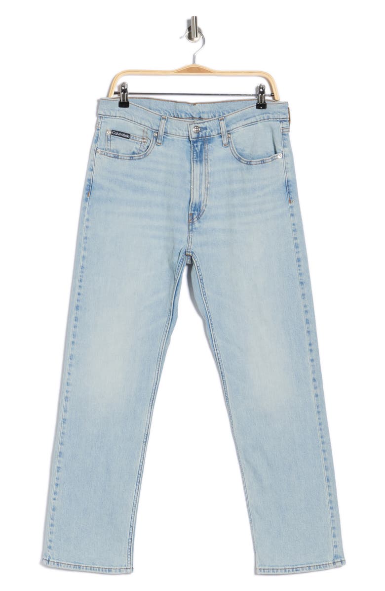 Calvin Klein Relaxed Straight Leg Jeans, Alternate, color, Spotlight