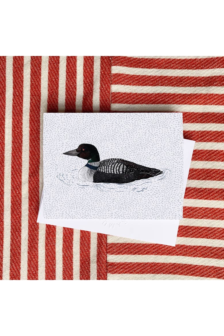 Everyday Greeting Card Pack (3ct) "Loon", Alternate, color, Multi-Pack