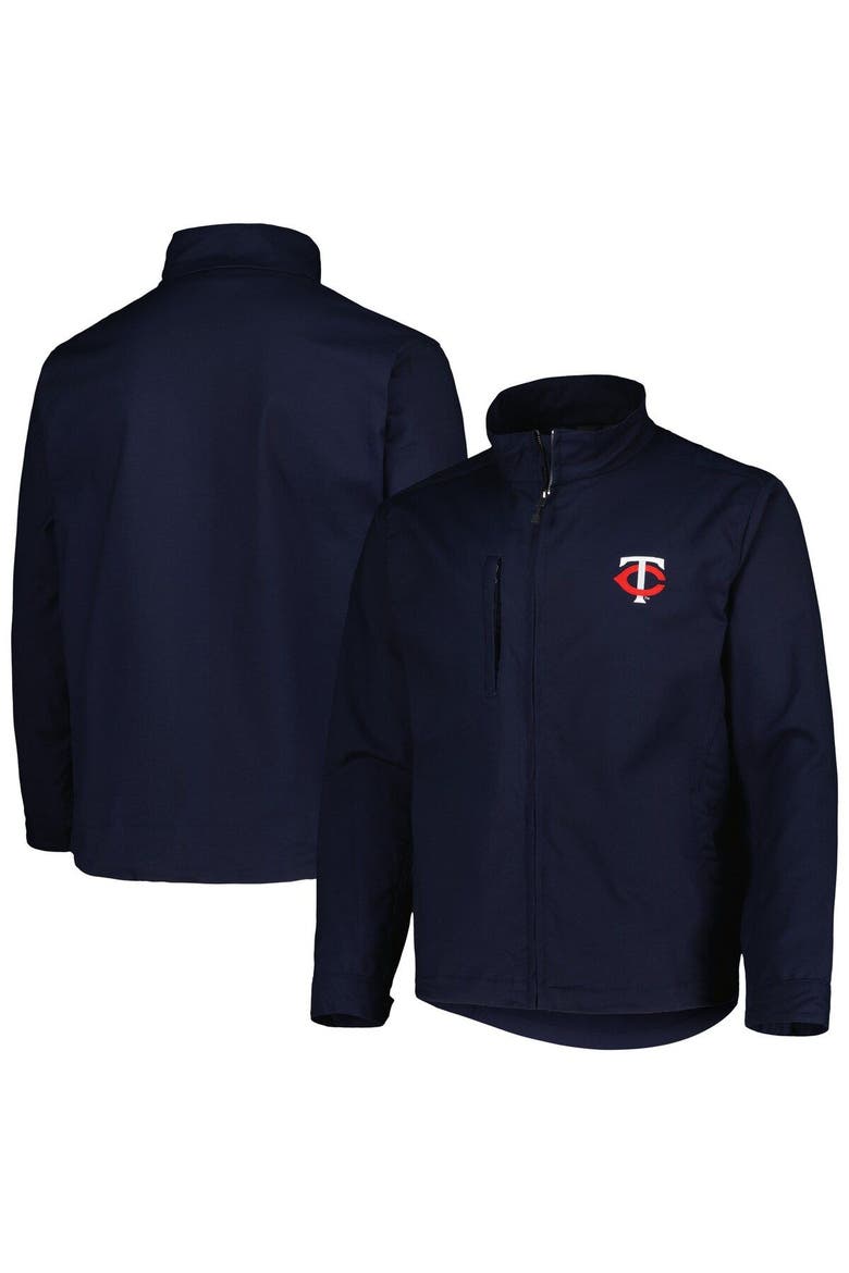 Men's Dunbrooke Navy Minnesota Twins Journey Tri-Blend Full-Zip Jacket, Alternate, color, Navy