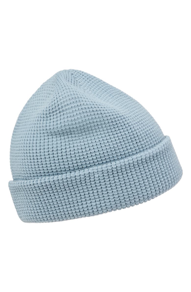 TravisMathew Cloud Waffle Beanie, Alternate, color, Dusty Blue