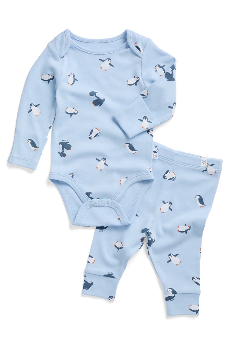 Penguin Print Leggings, Alternate, color, Penguins Print