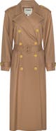 L'AGENCE Brinley Oversize Suiting Trench Coat