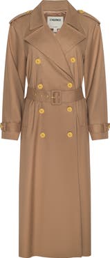 L'AGENCE Brinley Oversize Suiting Trench Coat