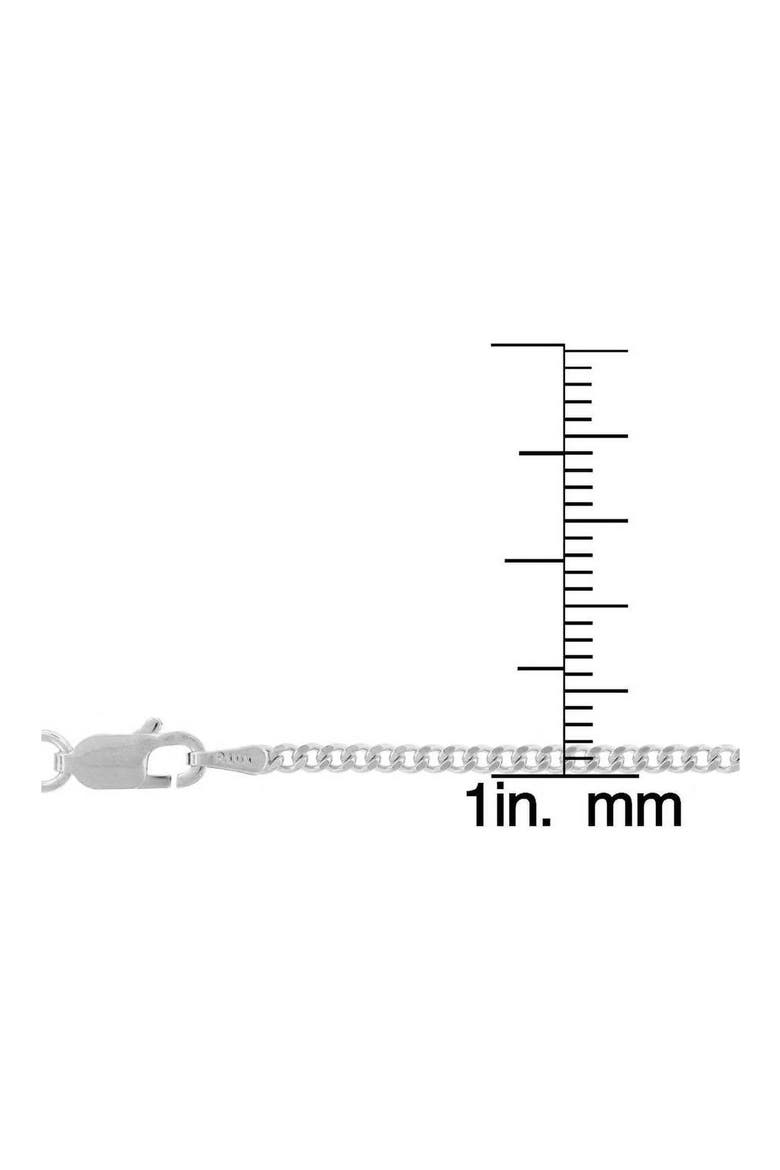 Sterling Silver Cuban Link Necklace, Alternate, color, SILVER