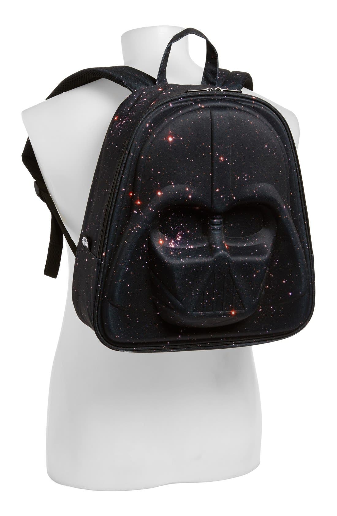Loungefly 'Star Wars<sup>™</sup> - Darth Vader Galaxy' Backpack, Alternate, color, 
