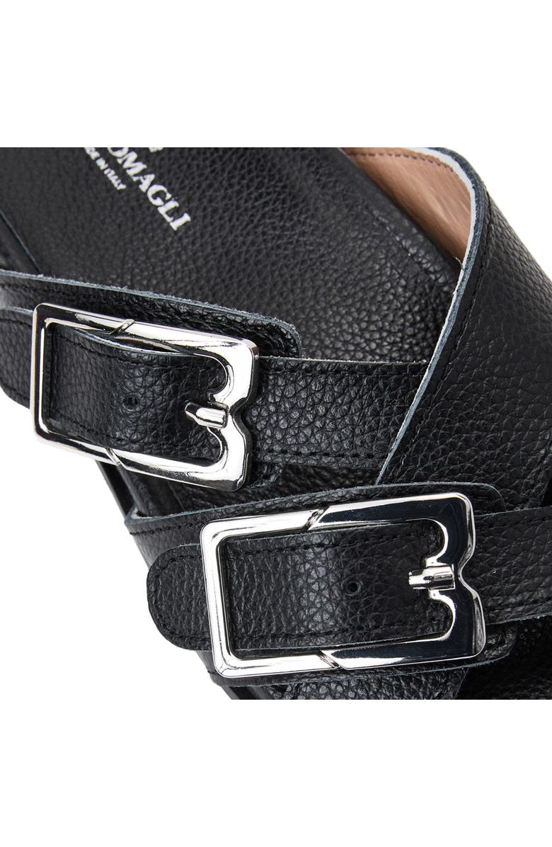 Bruno Magli Genesis Slide Sandal, Alternate, color, Black Tumbled