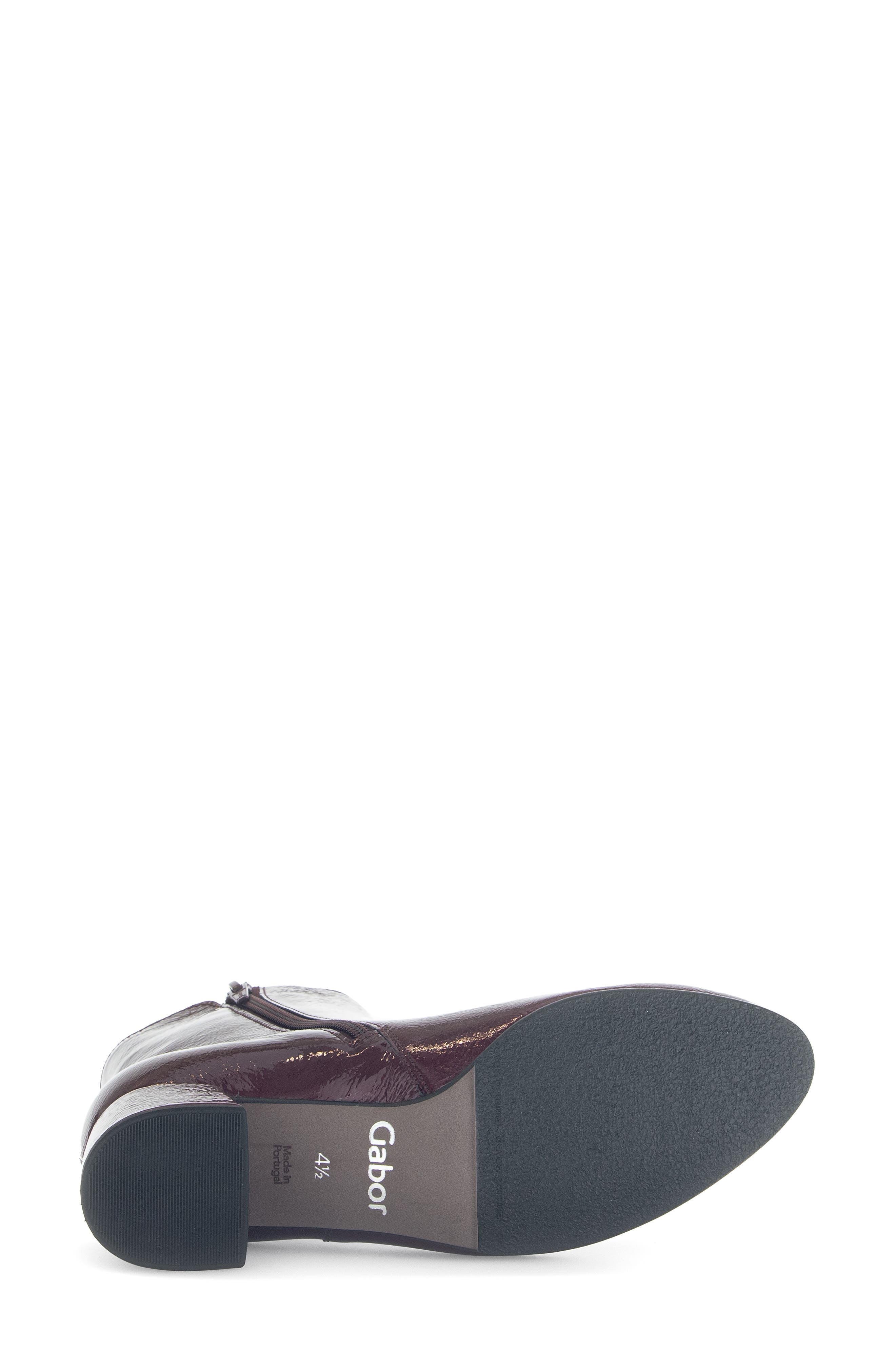 Bootie, Alternate, color, BORDEAUX