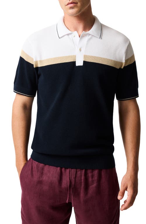 Rodd & Gunn Barret Reef Polo in Midnight at Nordstrom, Size Xx-Large