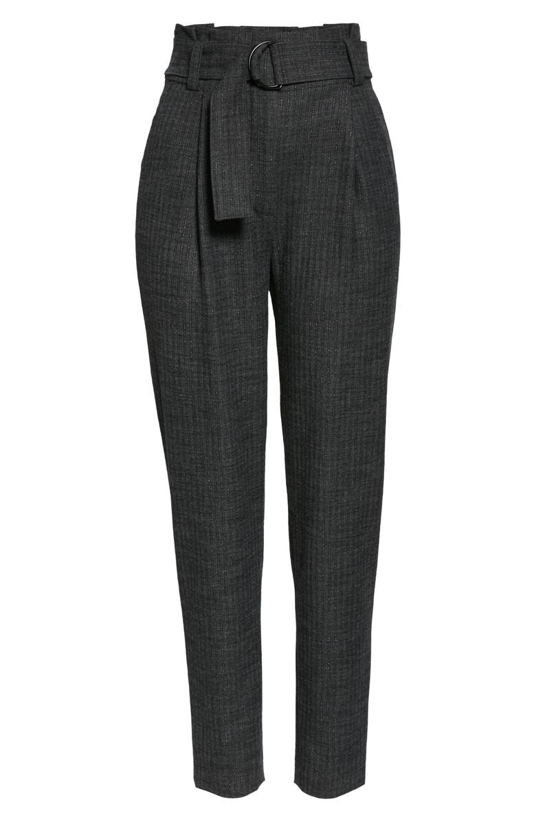 A.L.C. Diego Belted High Waist Pants, Alternate, color,