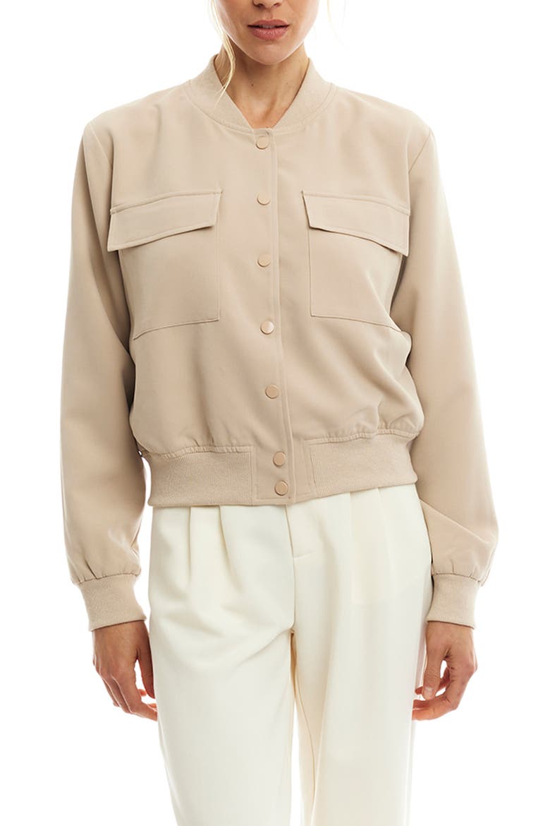 Oakley Bomber Jacket, Main, color, TAUPE