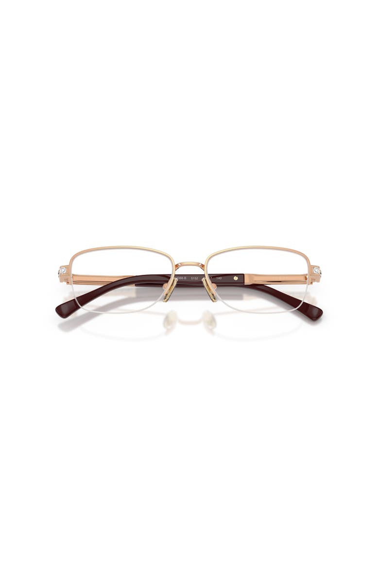 54mm Rectangle optical glasses, Alternate, color, Pink