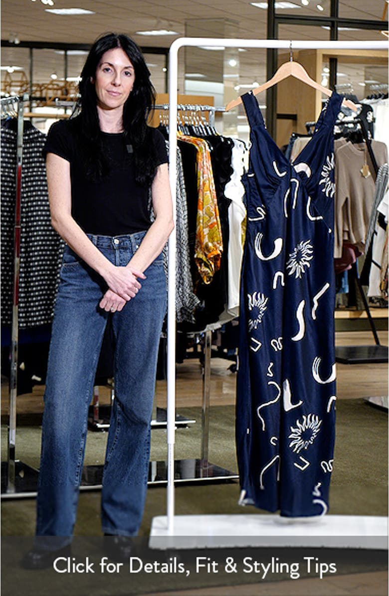 Lizza Satin Maxi Dress, sales video thumbnail